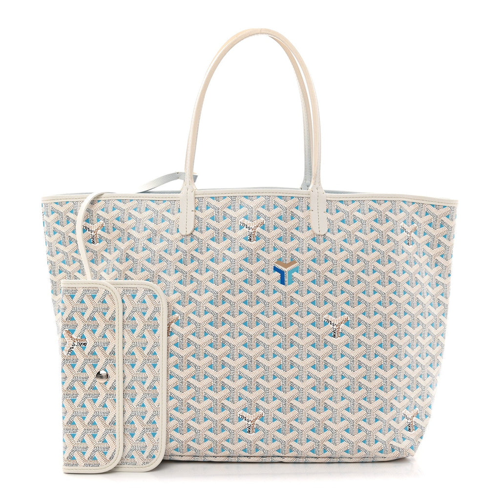 Goyardine Saint Louis Claire Voie PM White Opaline