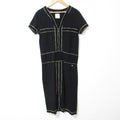 Chanel Coco Mark Pique Dress