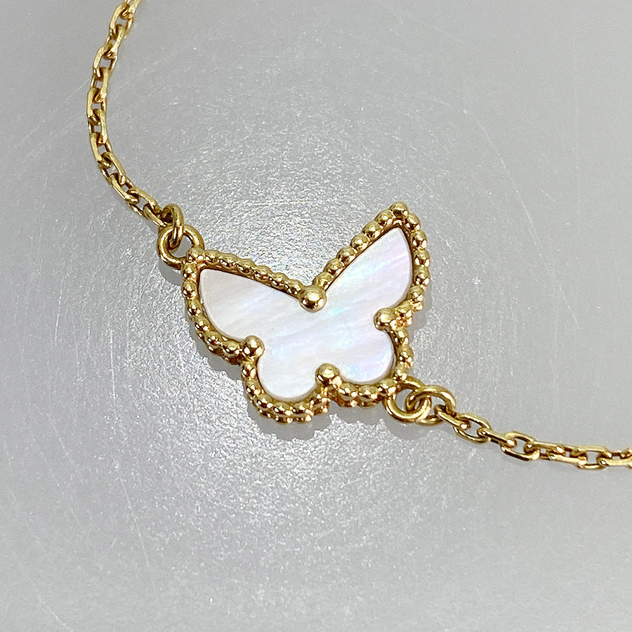 Van Cleef & Arpels Sweet Alhambra Butterfly Bracelet