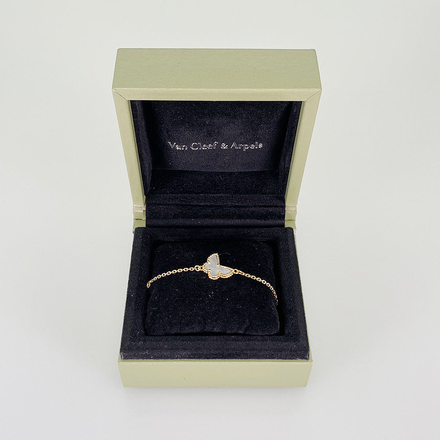 Van Cleef & Arpels Sweet Alhambra Butterfly Bracelet