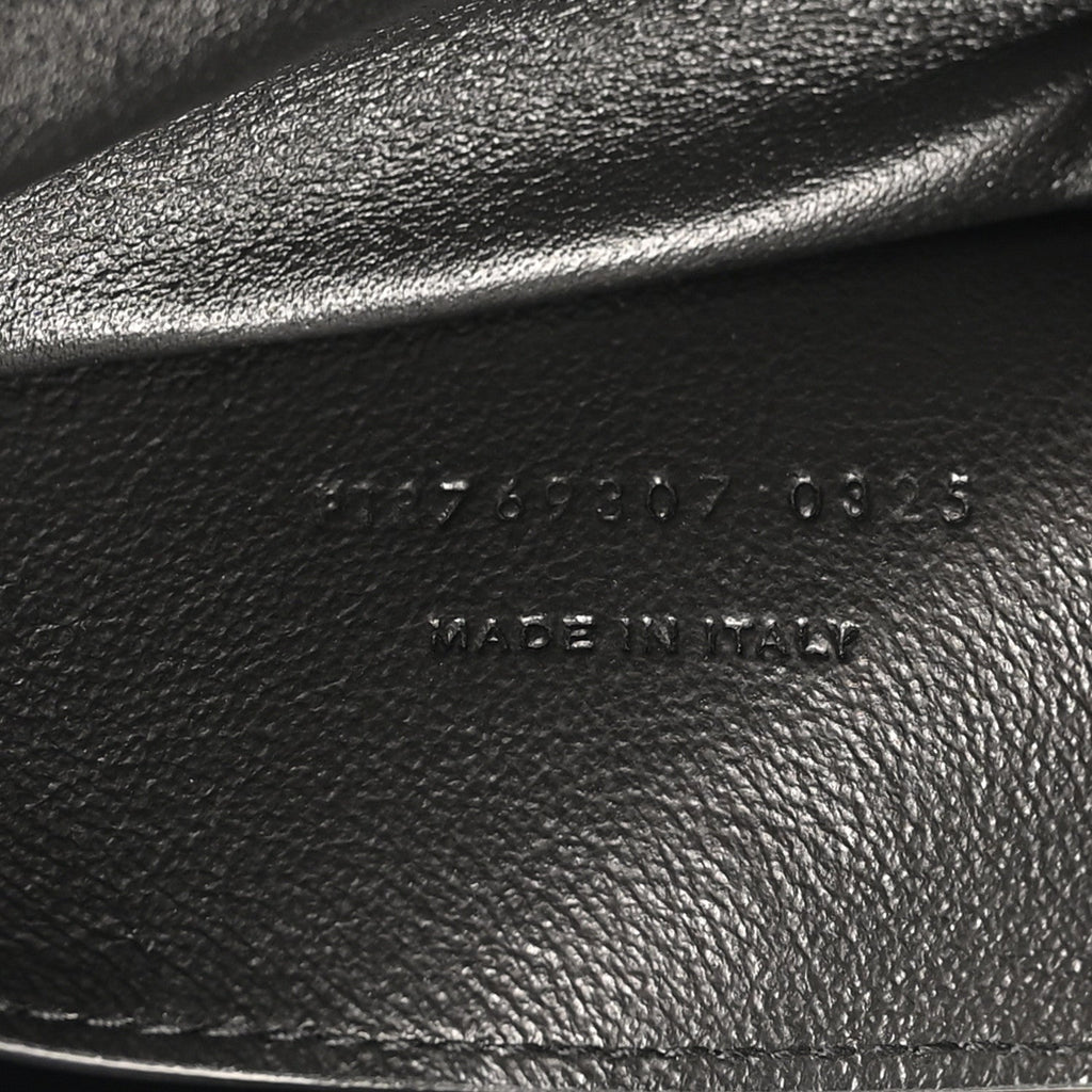 Grained Lambskin Large Cassandre Envelope Pouch Light Musk