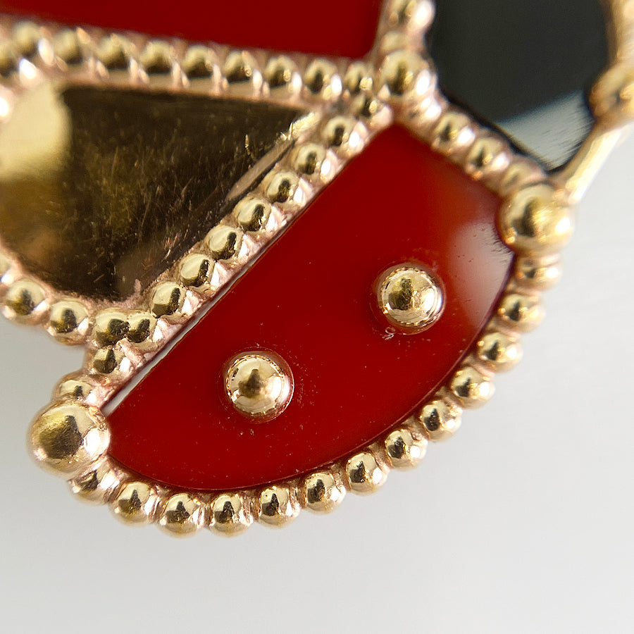 Van Cleef & Arpels Lucky Spring open wing ladybug VCARP7R100 Bracelet