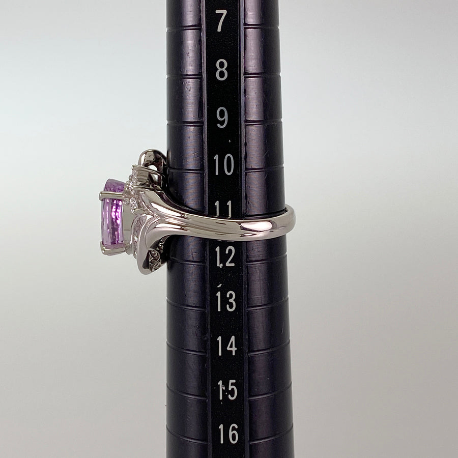 Ring Platinum Pink Sapphire