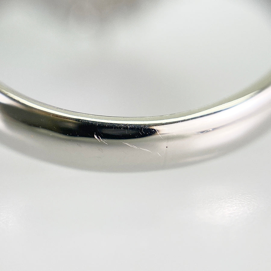 Ring Platinum Blue Sapphire