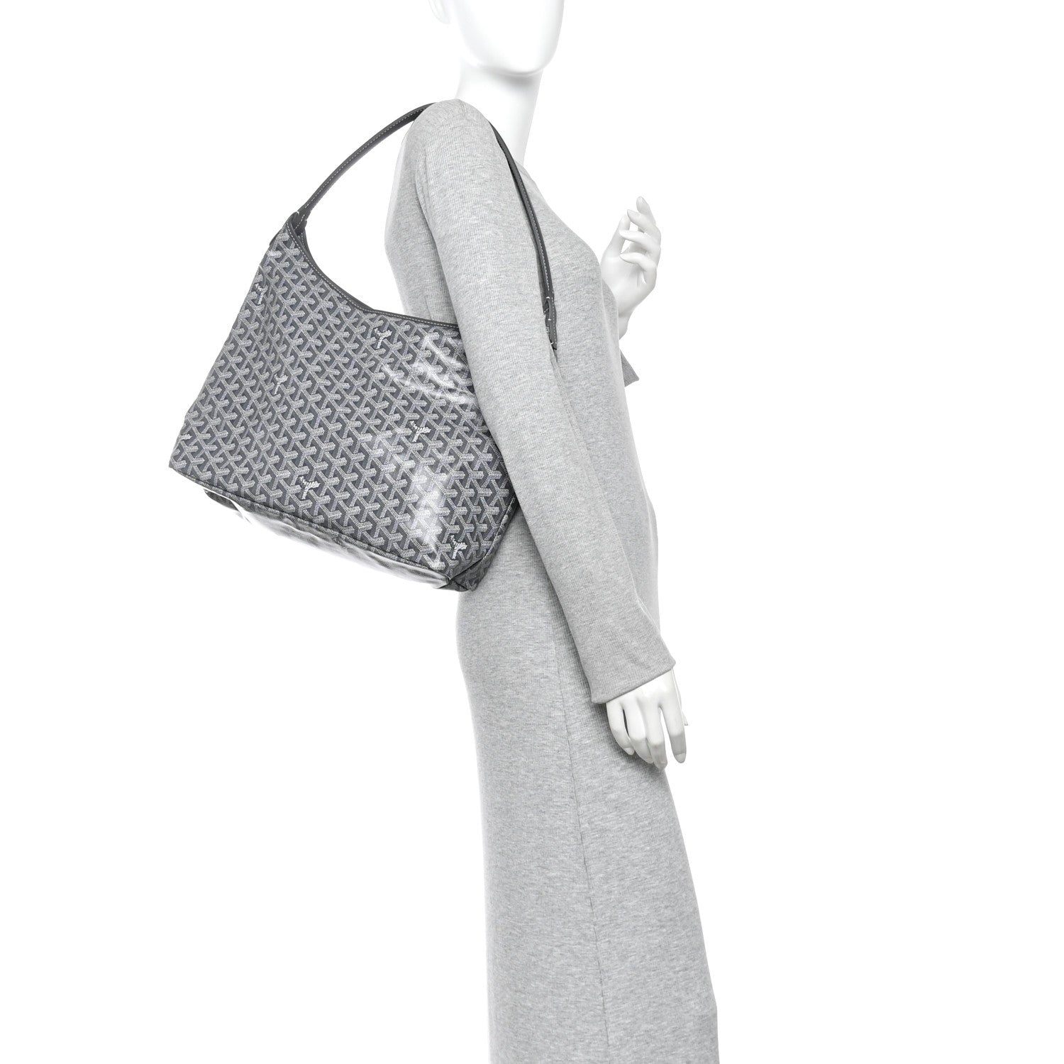 Goyardine Boheme Hobo Grey