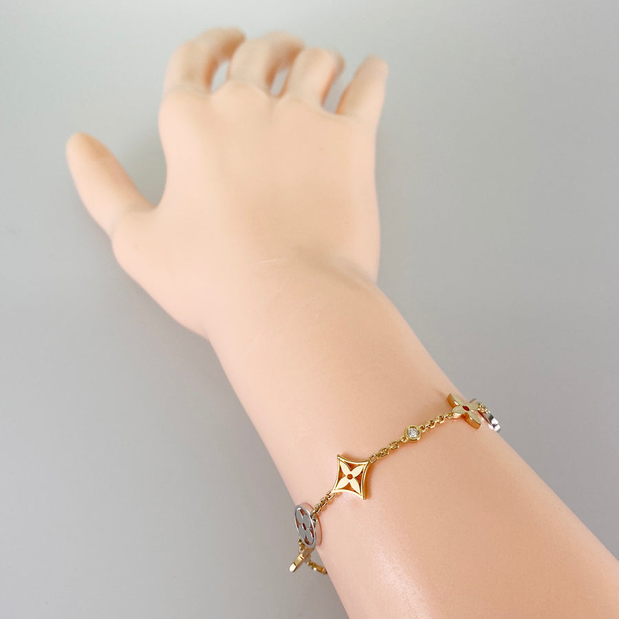 LOUIS VUITTON Monogram Idylle Q95286 Bracelet
