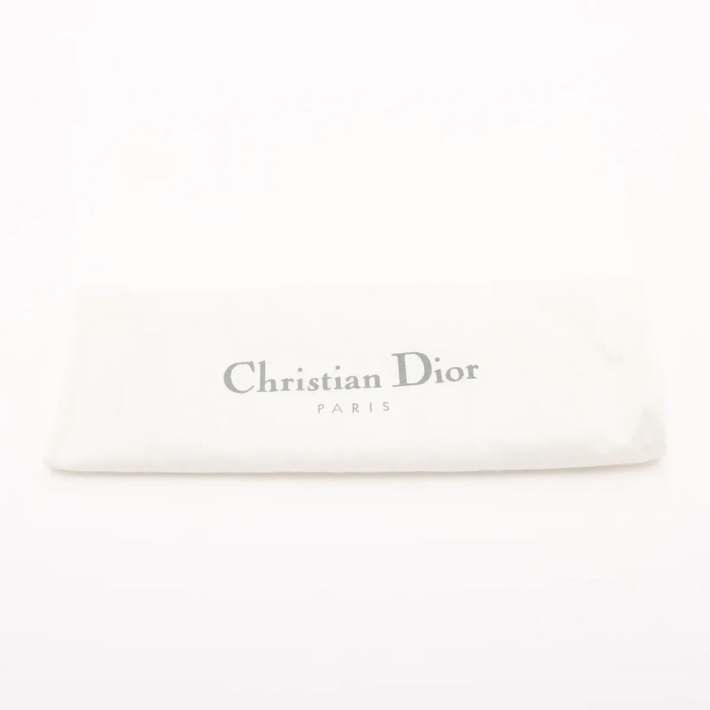 Christian Dior Trotter Embroidered Floral Shoulder Bag Beige