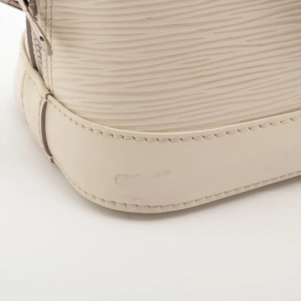 Louis Vuitton Epi Alma BB White