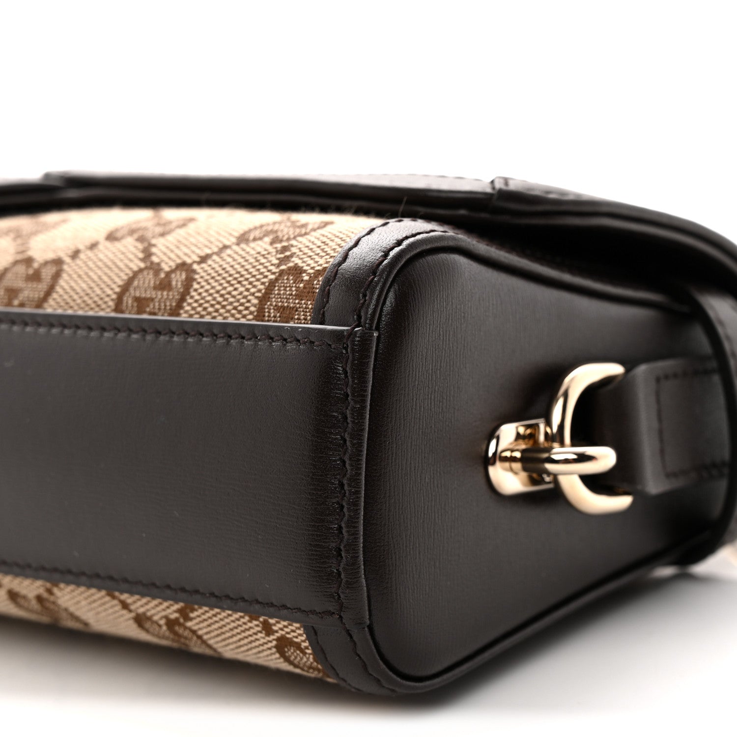 GG Monogram Small Luce Shoulder Bag Beige Ebony