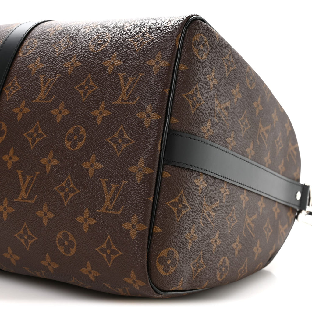 Monogram Macassar Keepall Bandouliere 45