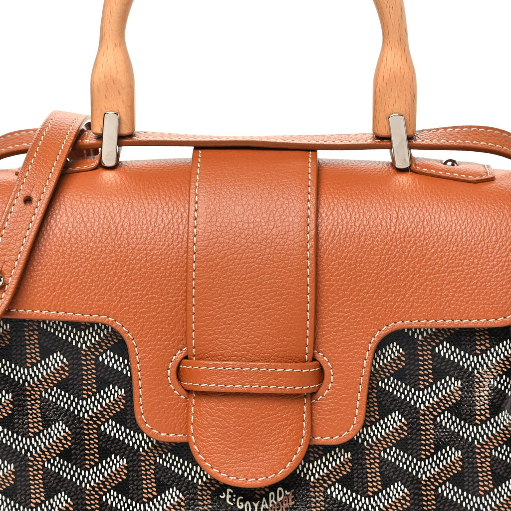 Goyardine Mini Saigon Black Gold