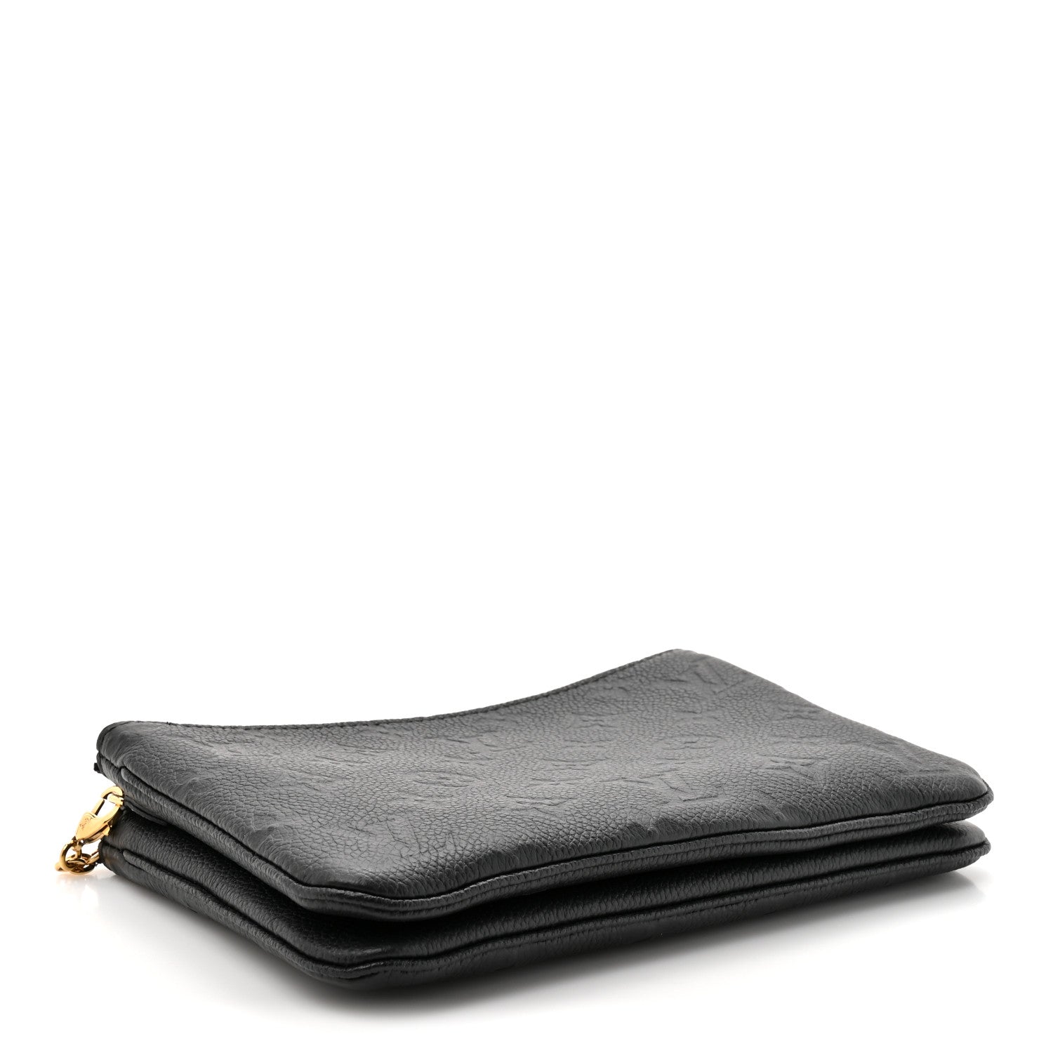 Empreinte Double Zip Pochette Black