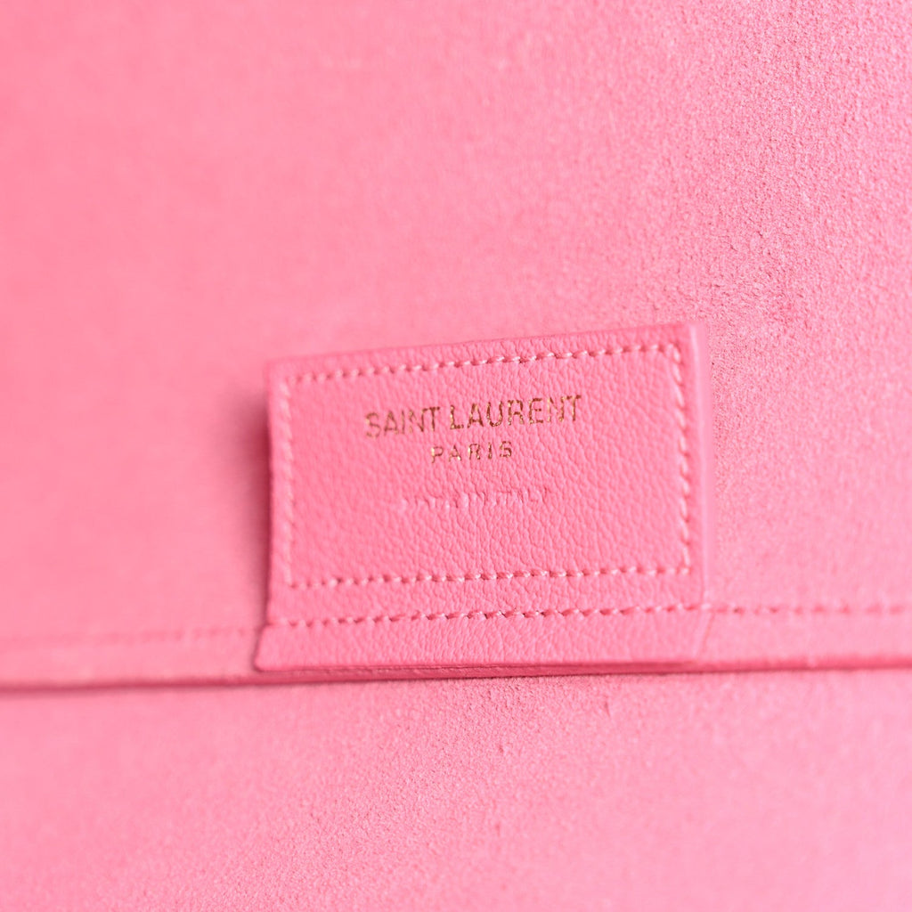 Calfskin Large Shopping Tote Pale Rose
