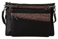 Dolce & Gabbana Black Exotic Leather Shoulder Sling Alta Sartoria Men's Bag