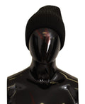 Dolce & Gabbana Black Wool Knit Women Winter Women's Hat
