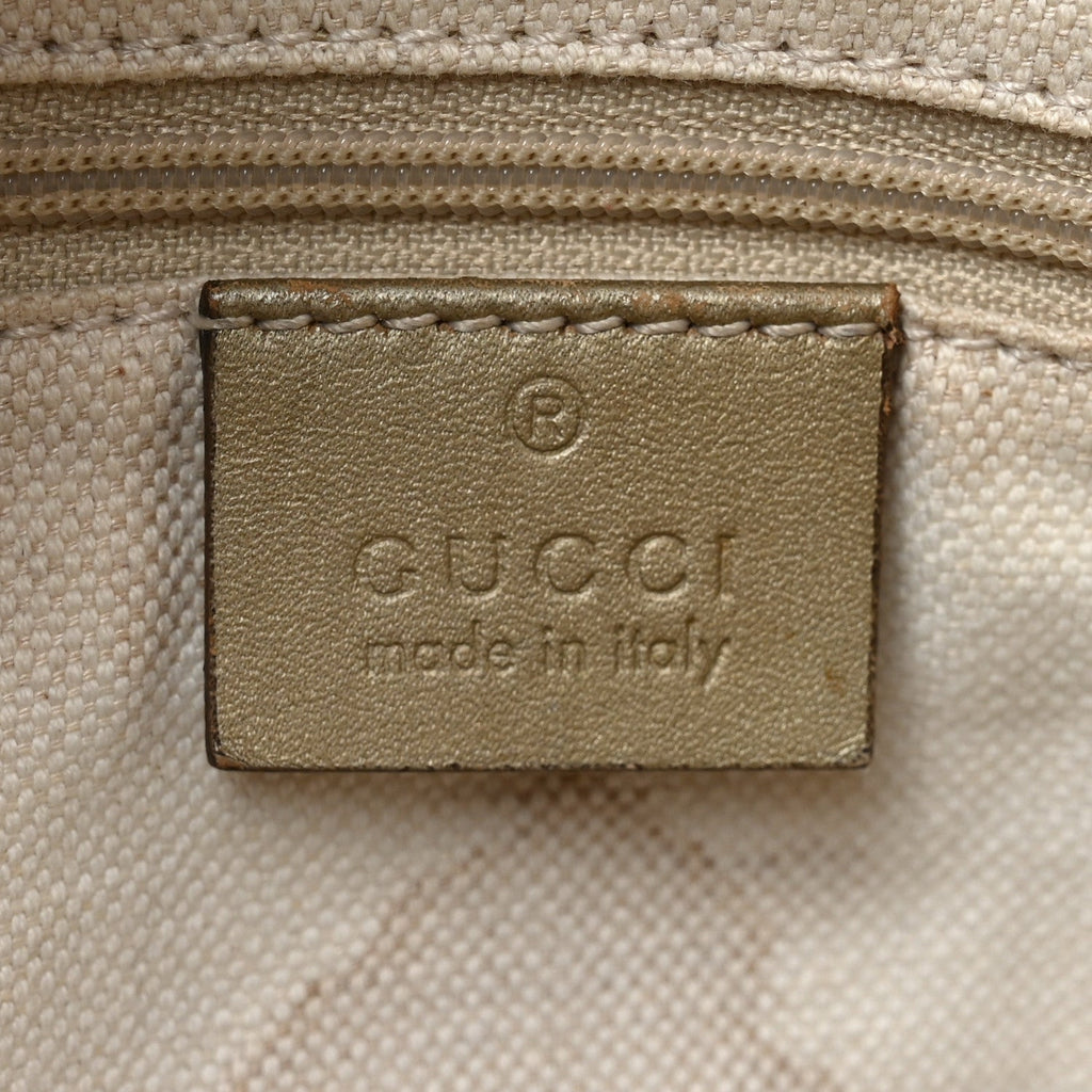 Guccissima Medium Sukey Tote Champagne