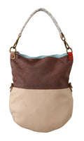 EBARRITO Multicolor Genuine Leather Shoulder Tote Women Women's Handbag