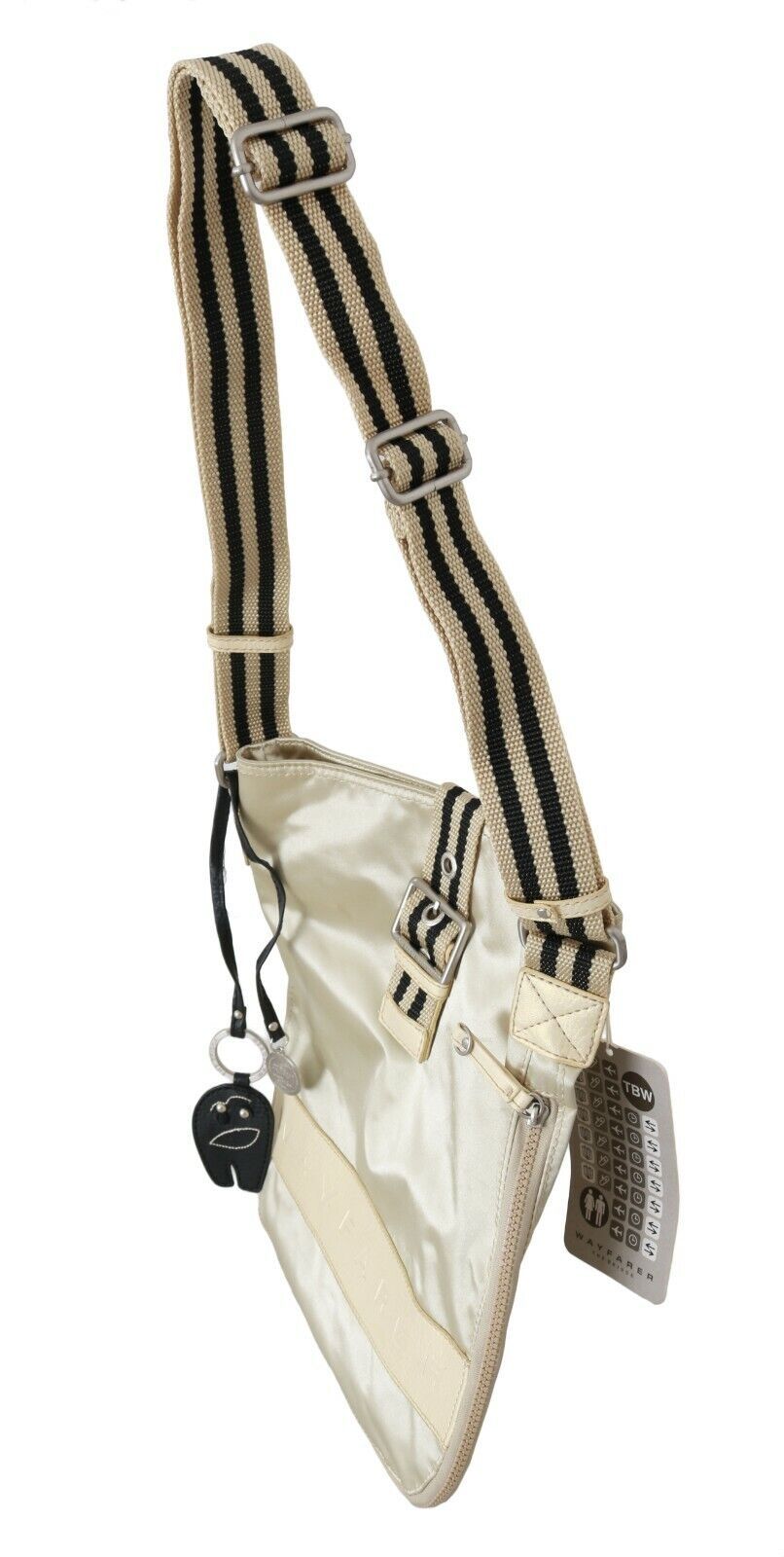 WAYFARER Beige Handbag Shoulder Tote Fabric Women's Purse