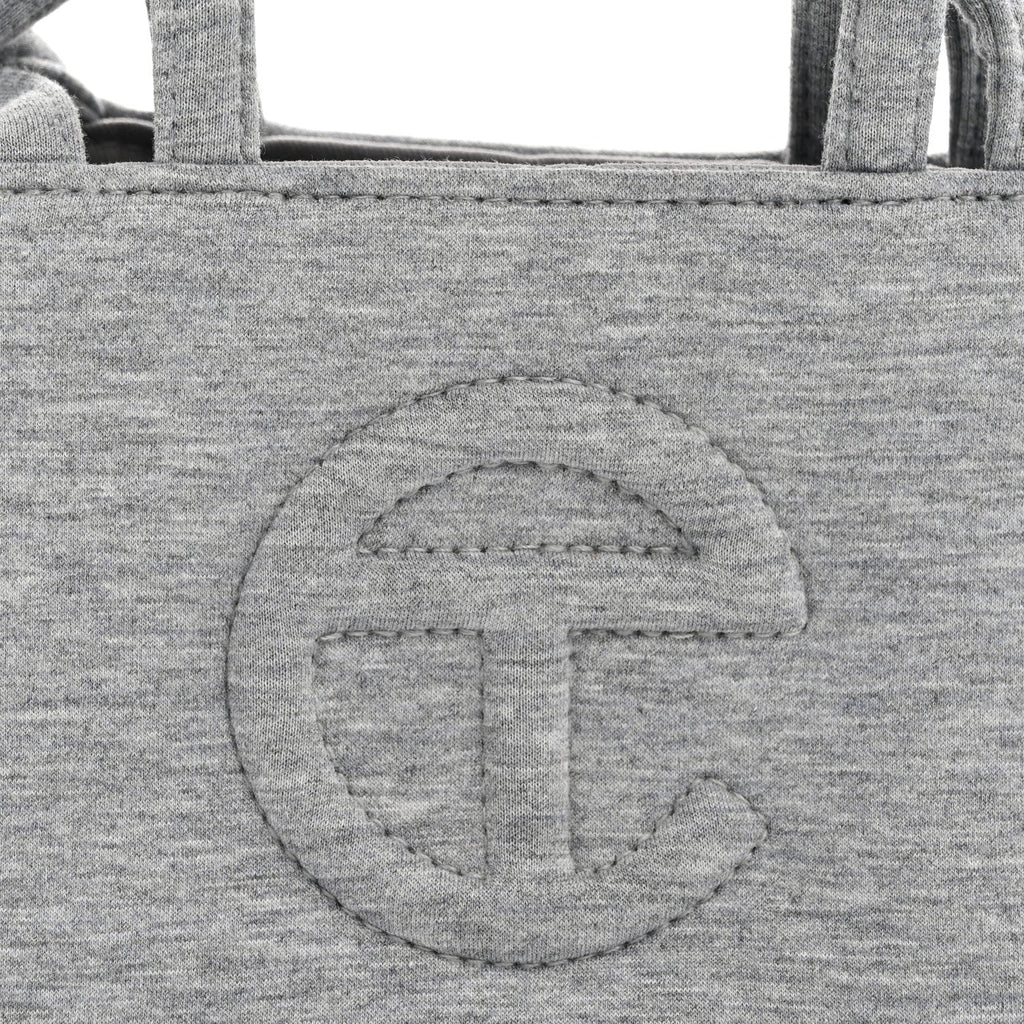 X UGG Fleece Small Shopping Bag Heather Grey