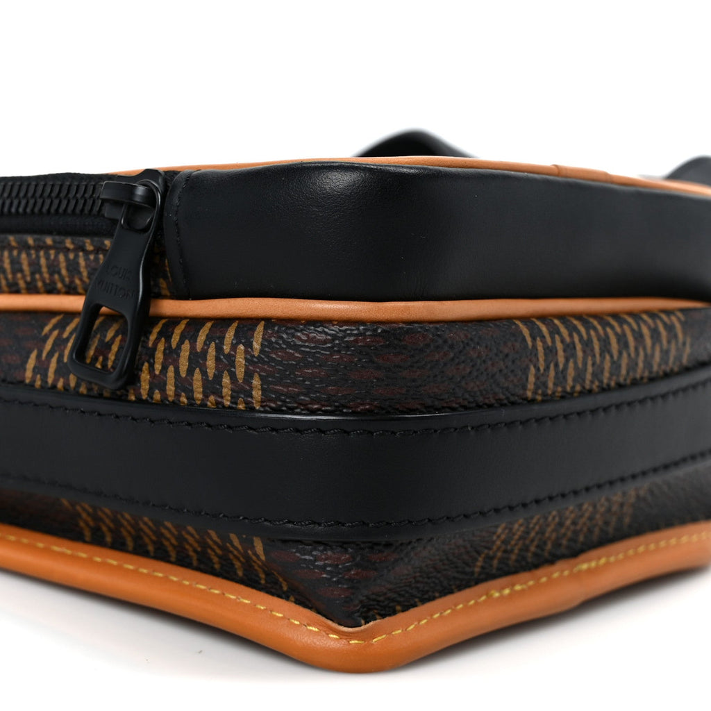 X NIGO Giant Damier Ebene Monogram Nano Amazone Messenger