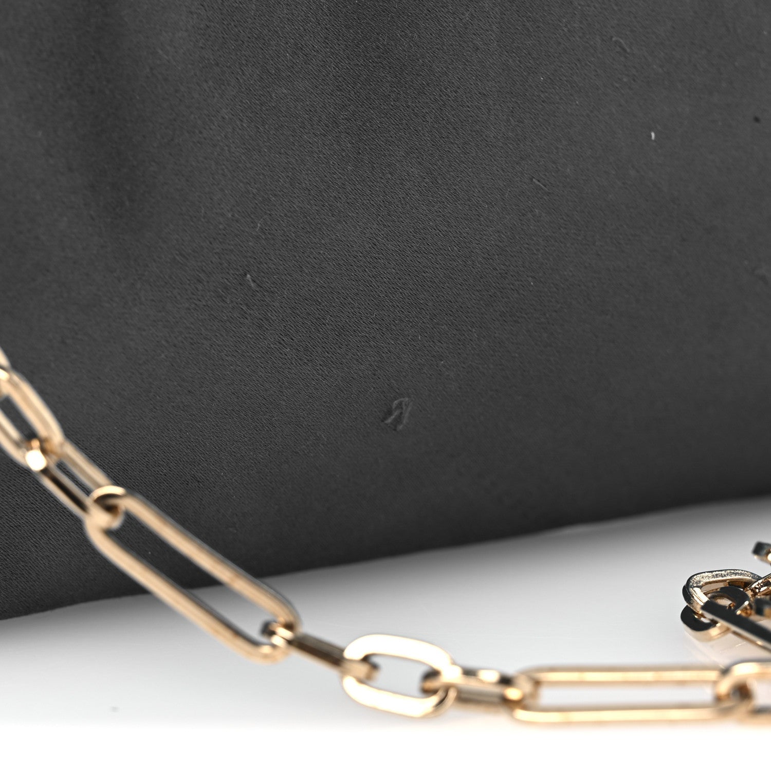 Satin Crystal Titania Clutch Blue