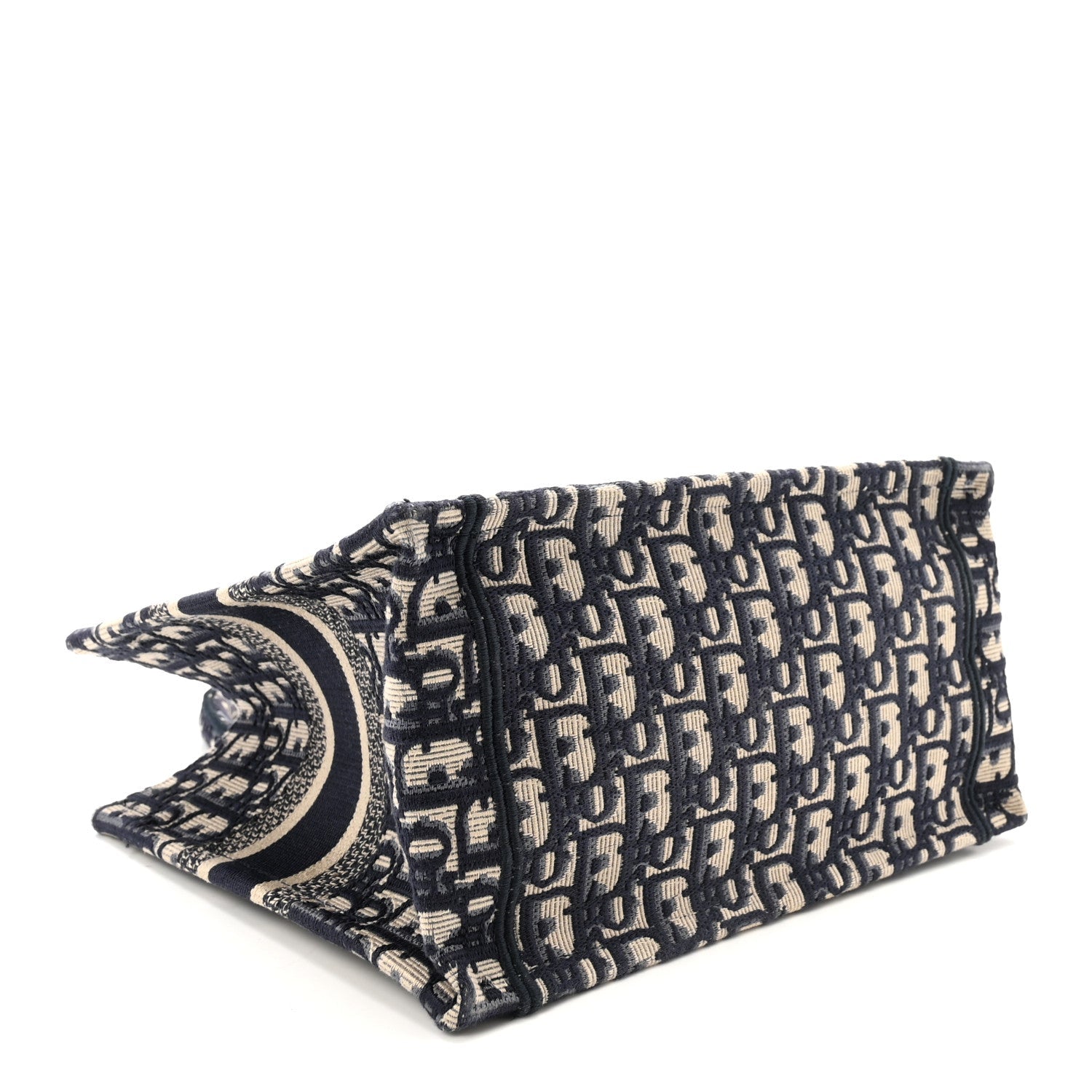 Oblique Small Book Tote Blue Multicolor