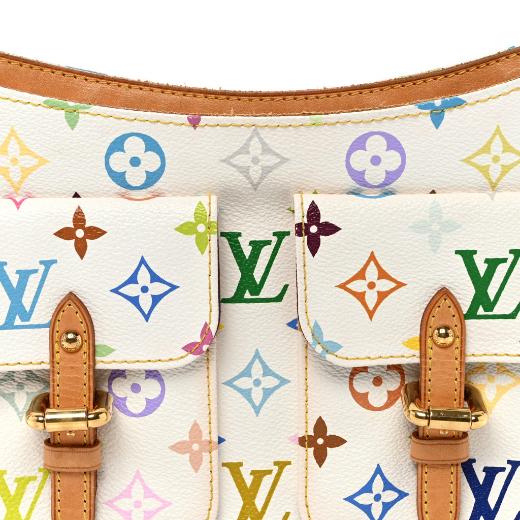 Monogram Multicolor Lodge PM White