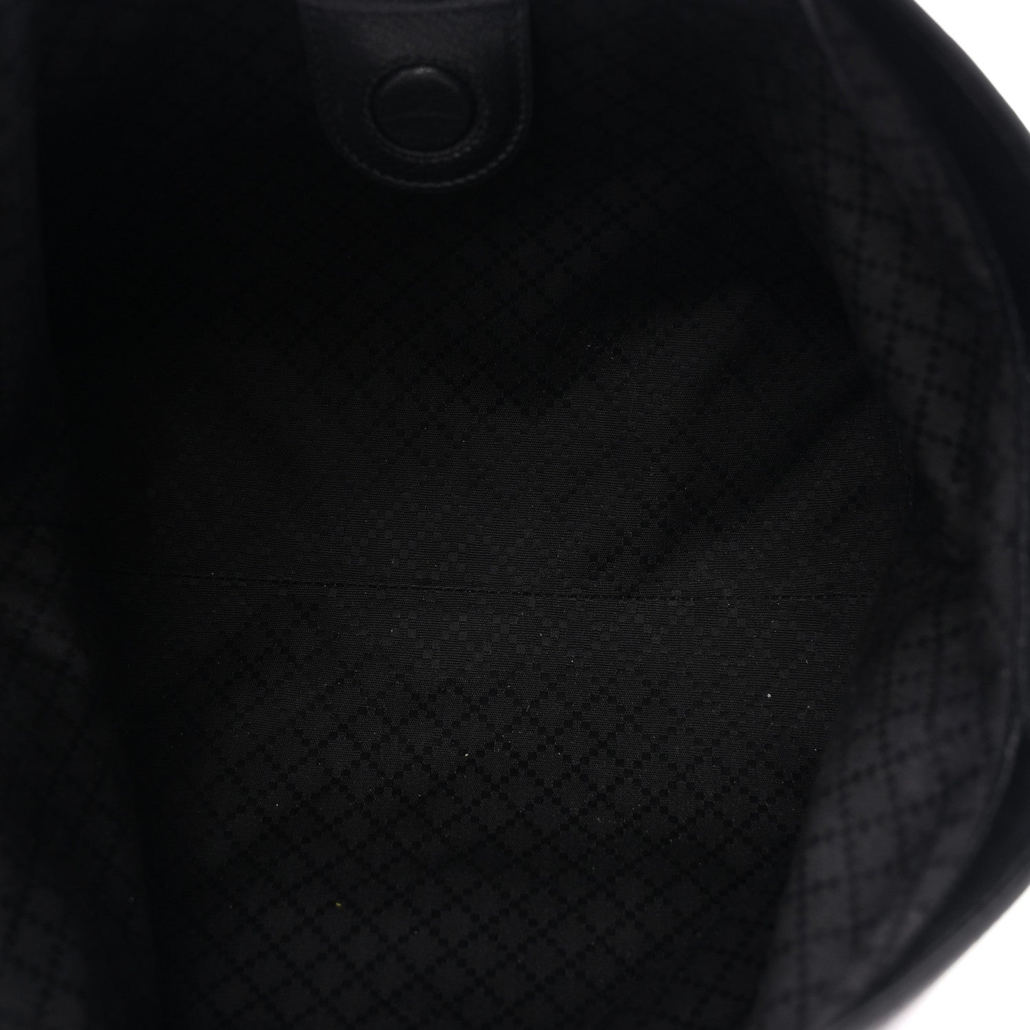 Denim GG Monogram Web Small Giglio Tote Black