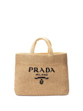 Prada Women Crochet Tote Bag