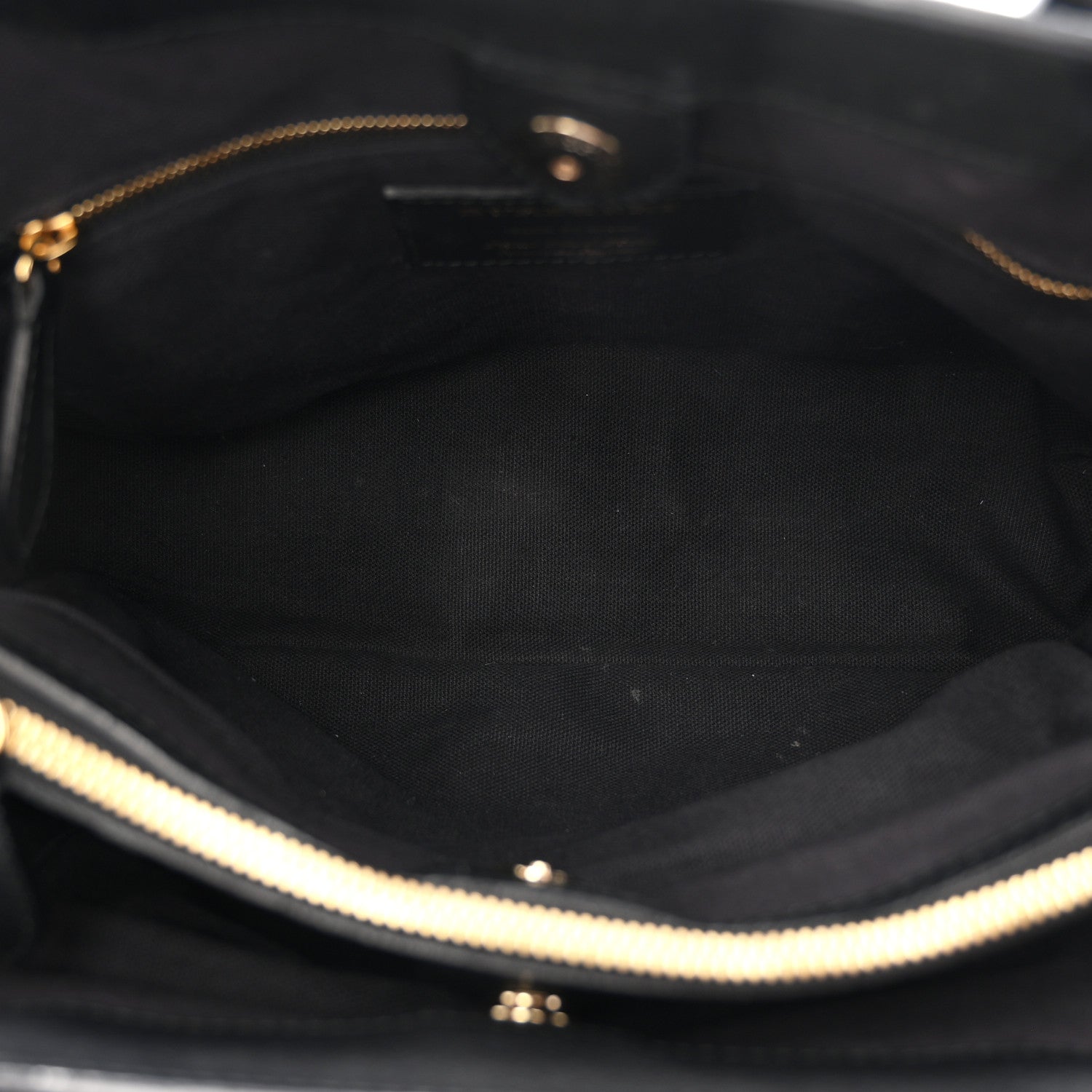 Grainy Calfskin House Check Medium Banner Tote Black