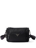 Prada Men Medium Re-Nylon And Saffiano Leather Shoulder Bag
