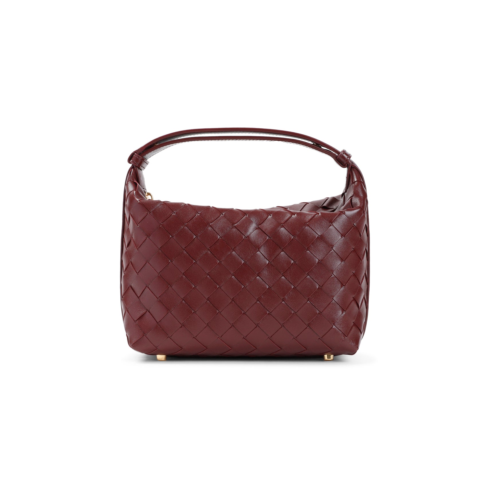 Bottega Veneta Mini Wallace Intreccio 15 Handbag Women