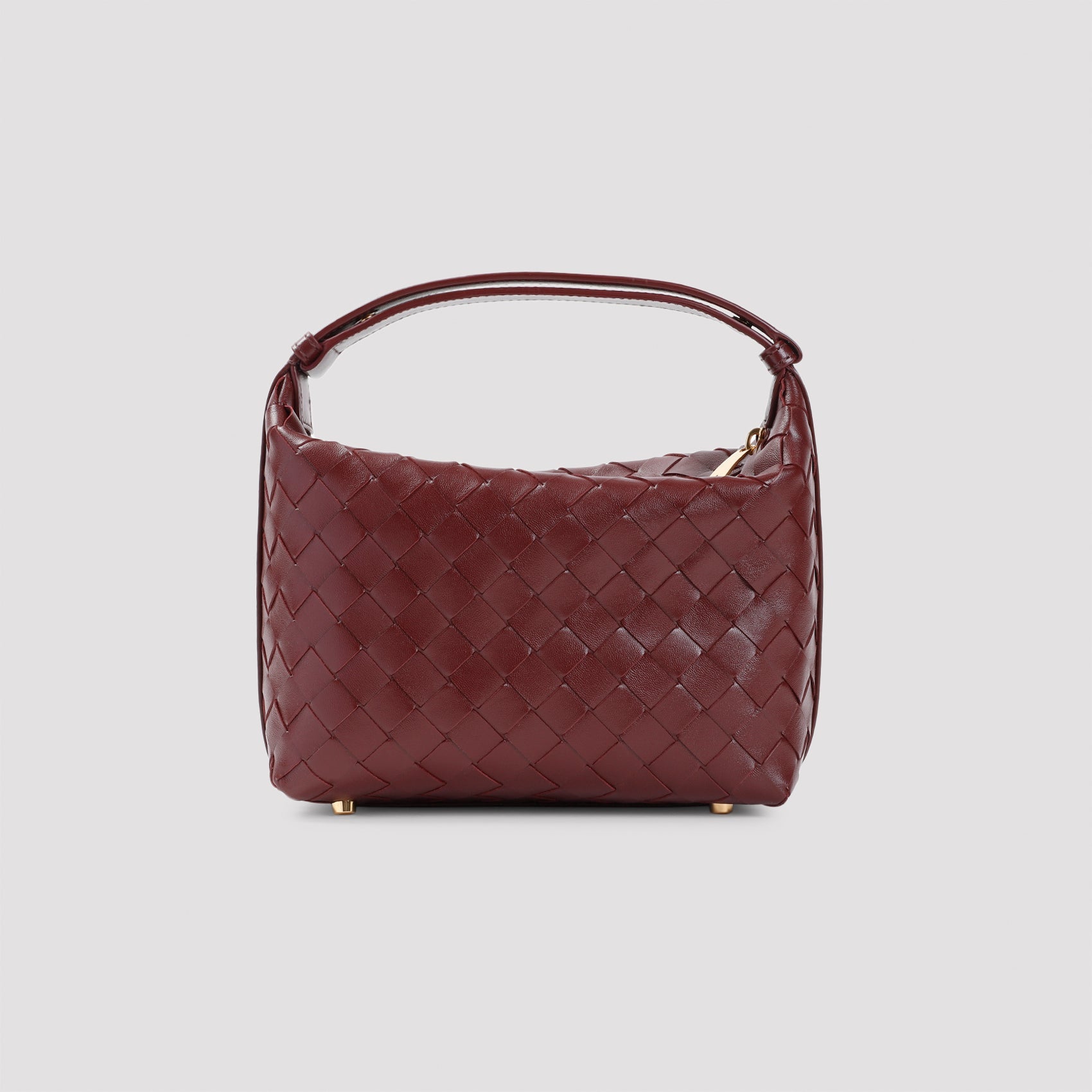 Bottega Veneta Mini Wallace Intreccio 15 Handbag Women