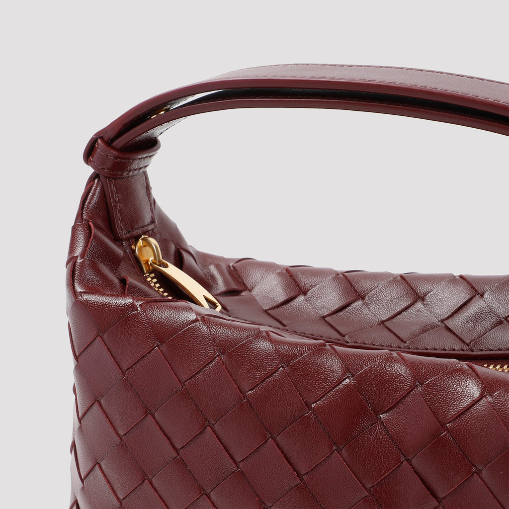 Bottega Veneta Mini Wallace Intreccio 15 Handbag Women