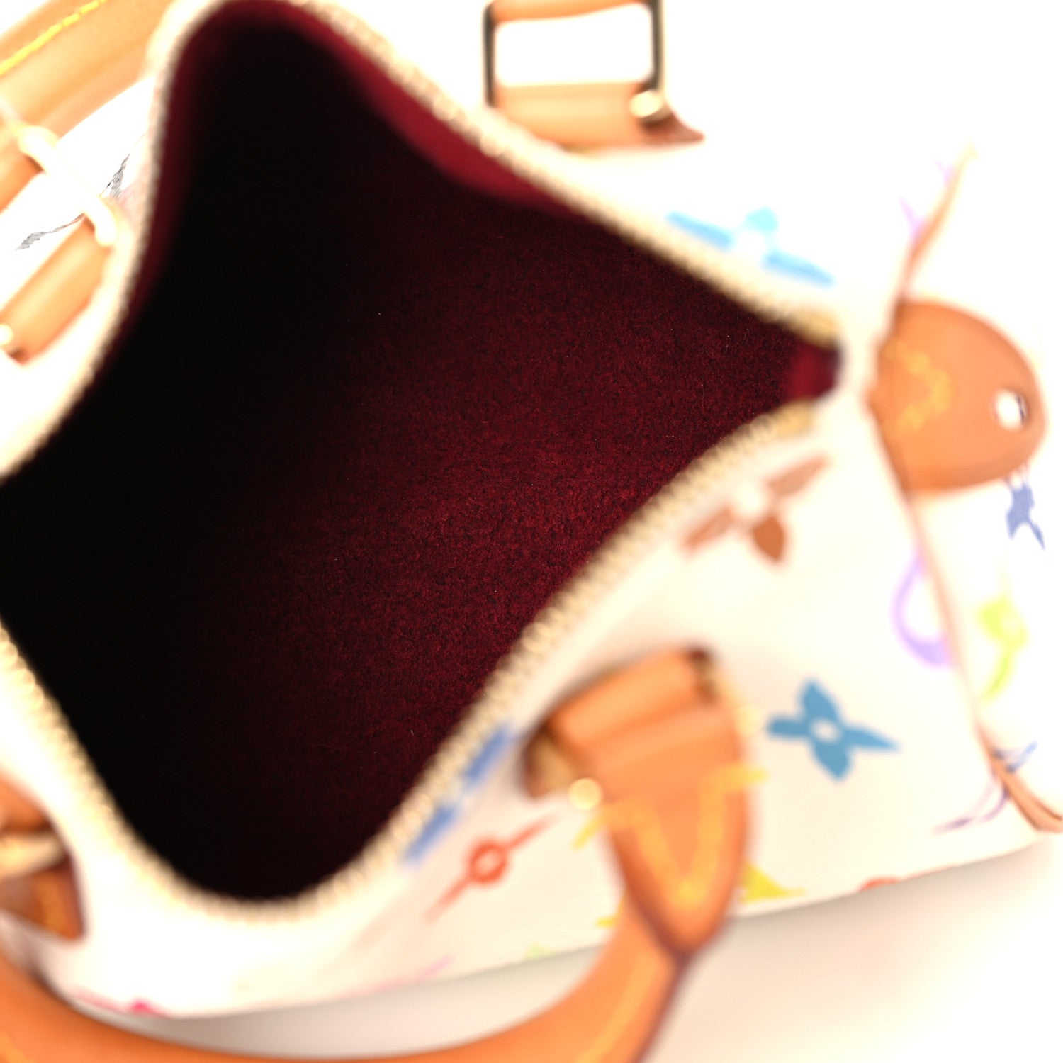 Monogram Multicolor Mini Sac HL Speedy White