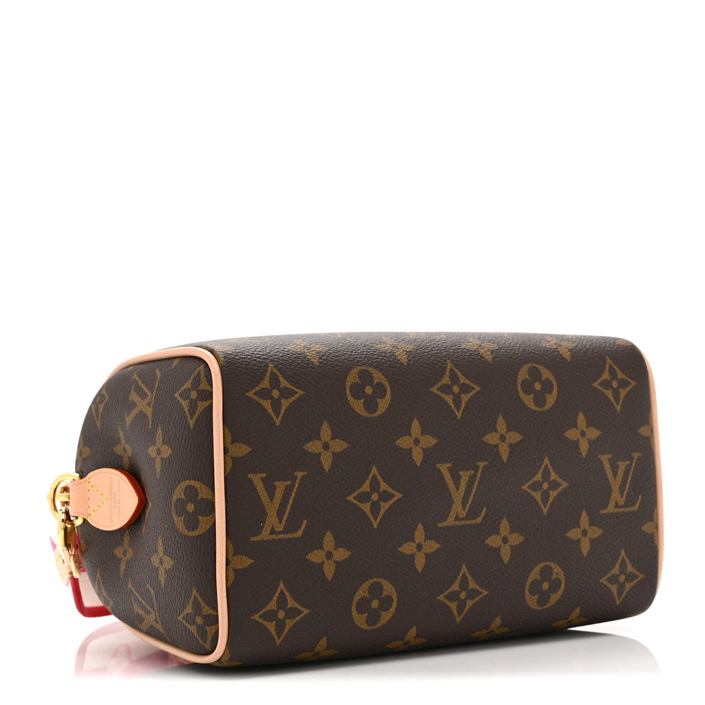Monogram Speedy Bandouliere 20 Fuchsia