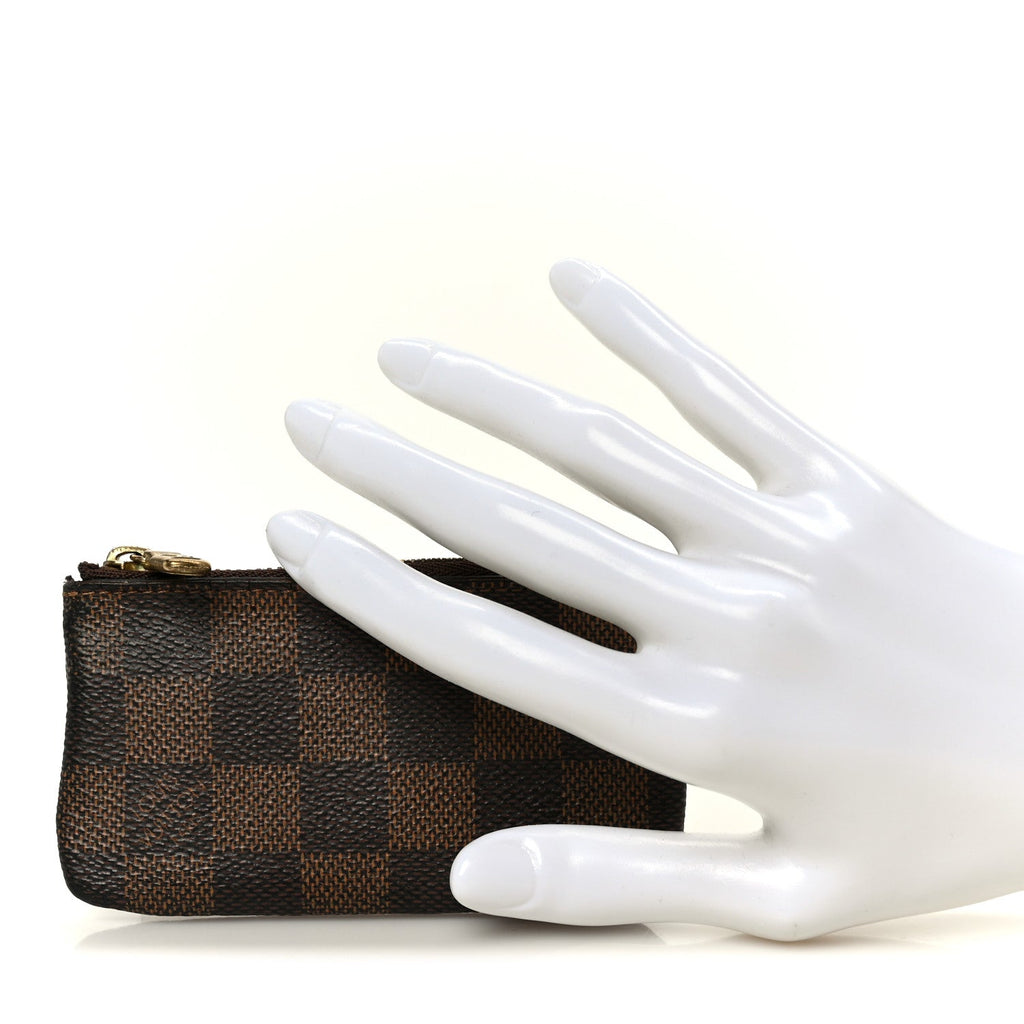 Damier Ebene Key Pouch