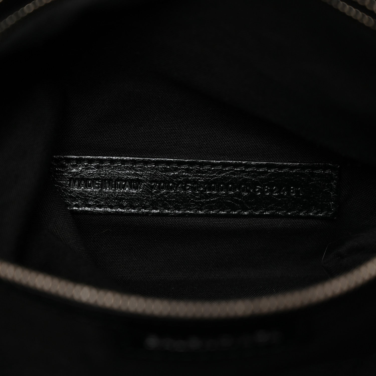 Agneau Arena Crystal Neo Cagole City Handbag Black