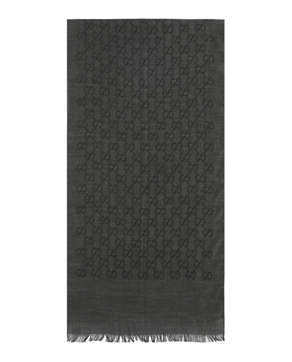 Gucci Unisex-Adult GG Jacquard Pattern Knit Scarf