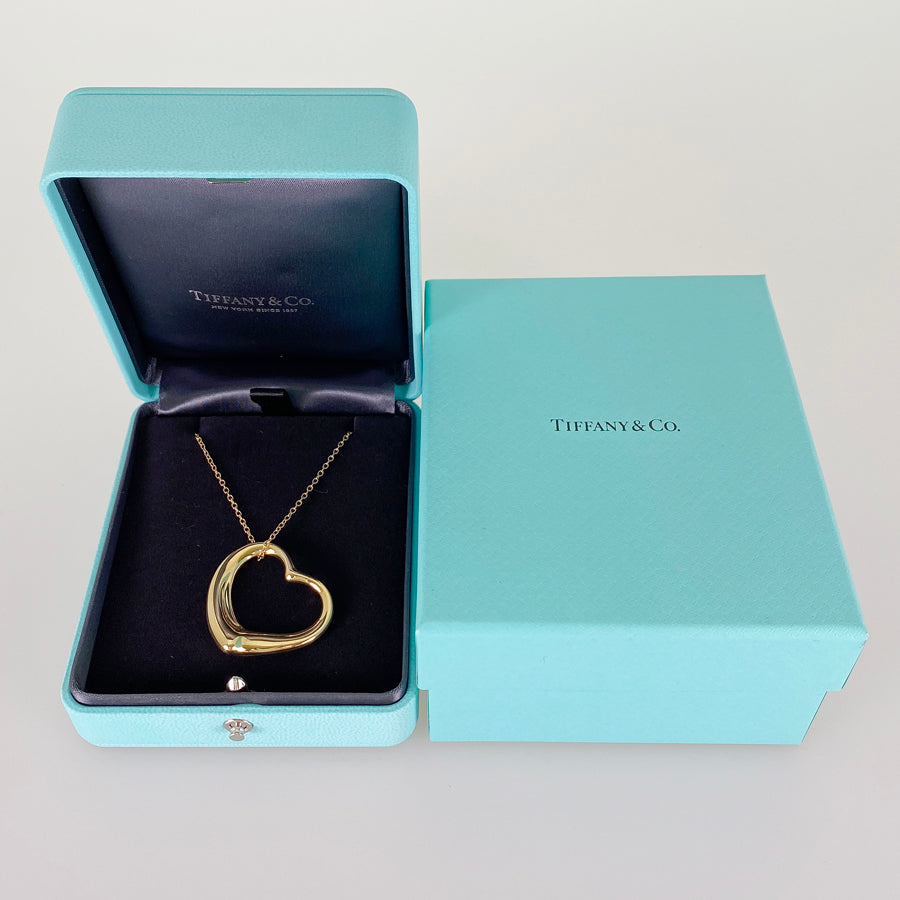 TIFFANY&Co. Elsa Peretti Open heart Long necklace