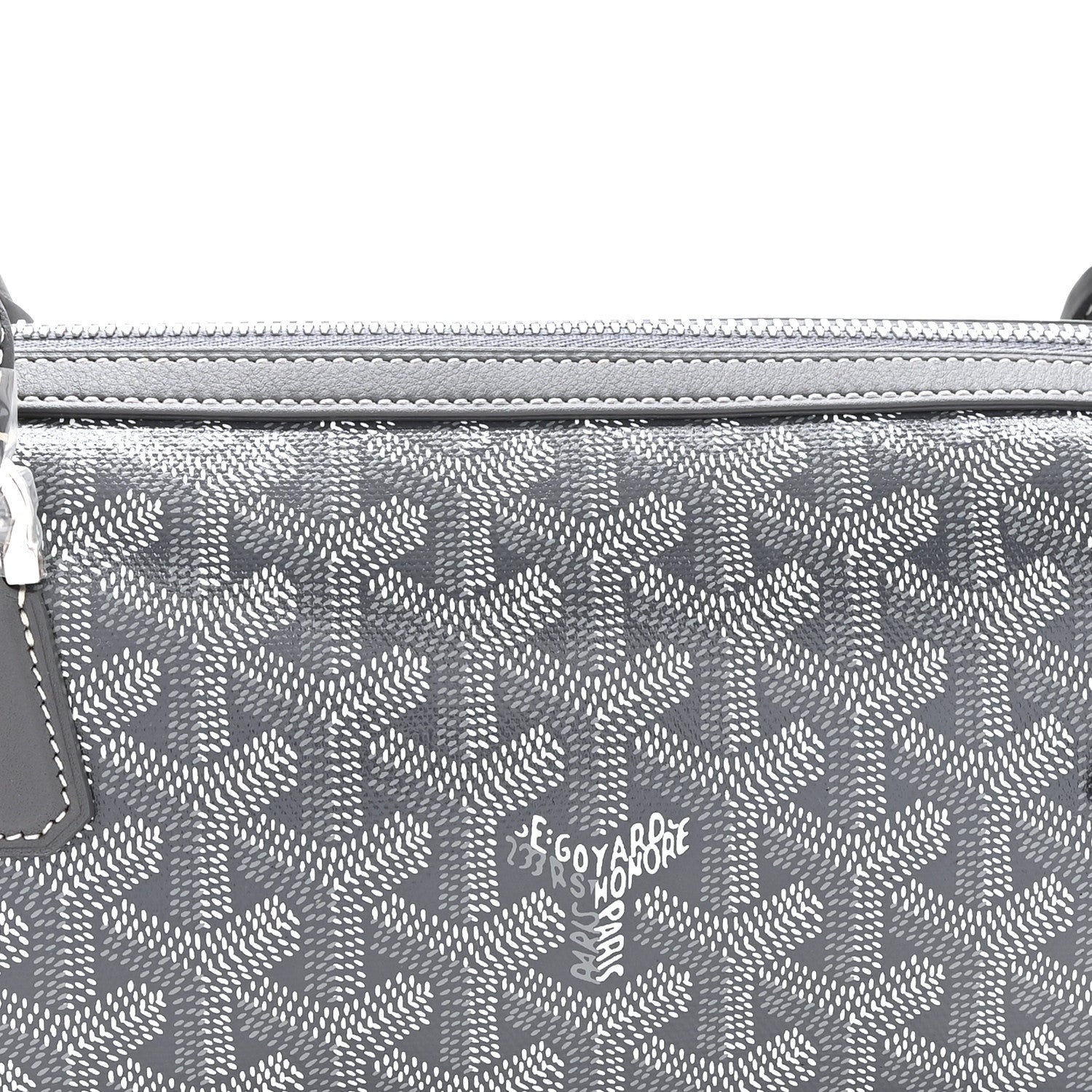 Goyardine Bonbonniere Bag Grey