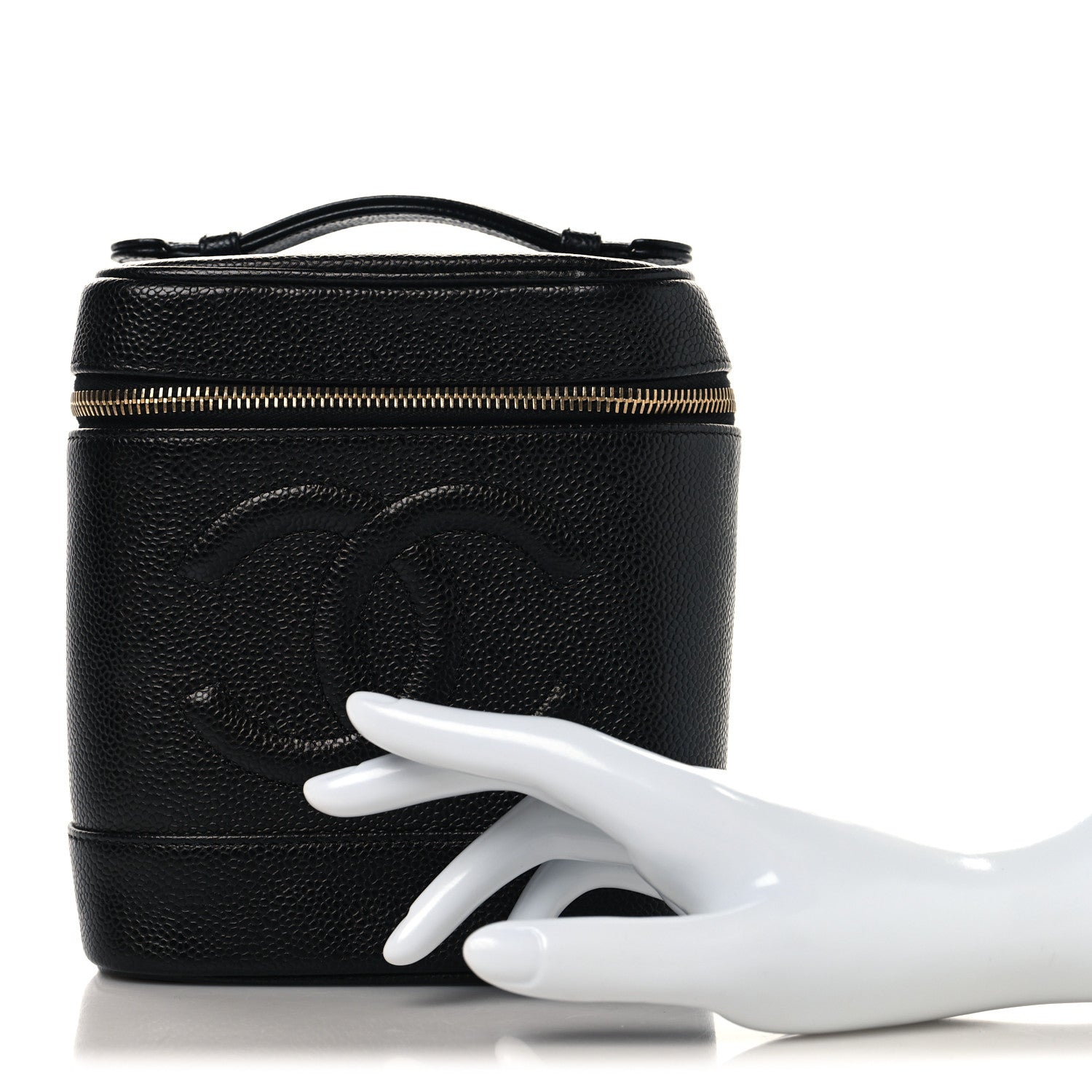 Caviar Vanity Cosmetic Case Black