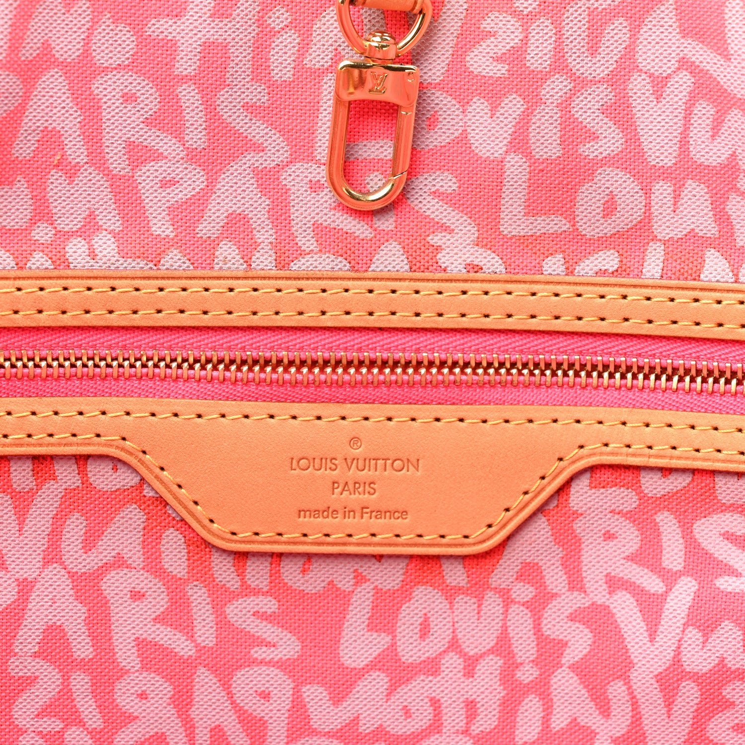 Monogram Graffiti Neverfull GM Fuchsia