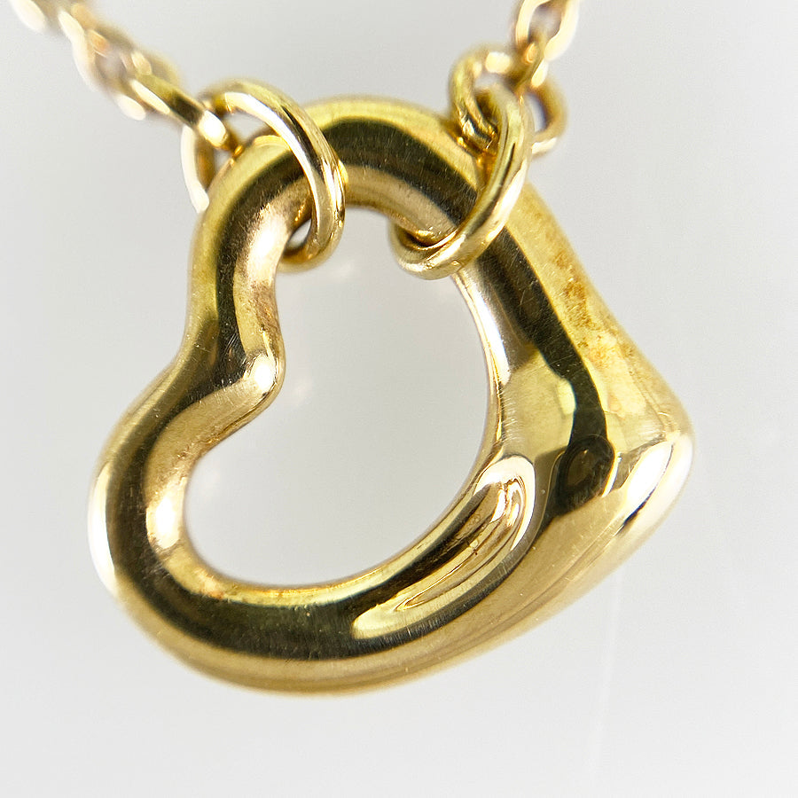 TIFFANY&Co. Elsa Peretti Open heart Necklace