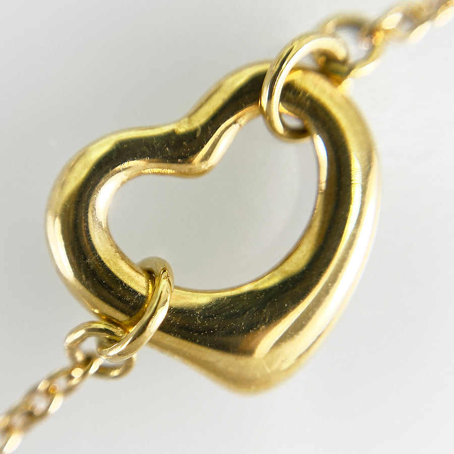 TIFFANY&Co. Elsa Peretti Open heart Necklace