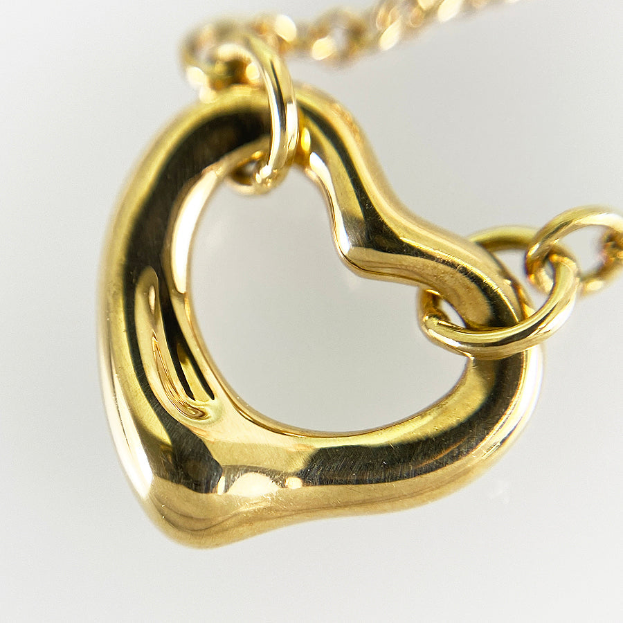 TIFFANY&Co. Elsa Peretti Open heart Necklace