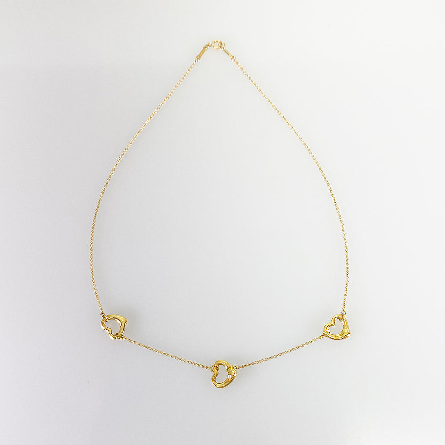 TIFFANY&Co. Elsa Peretti Open heart Necklace