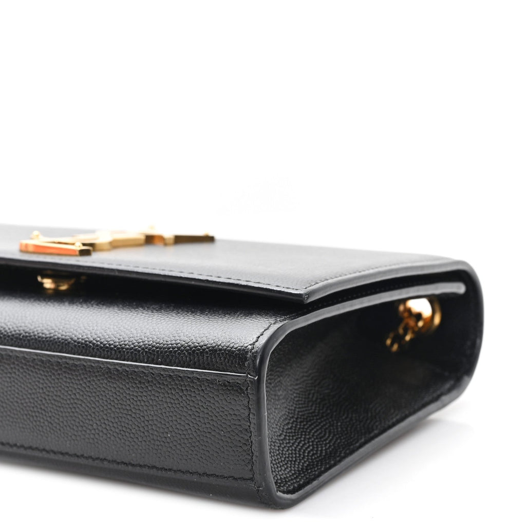 Grain De Poudre Small Monogram Kate Satchel Black