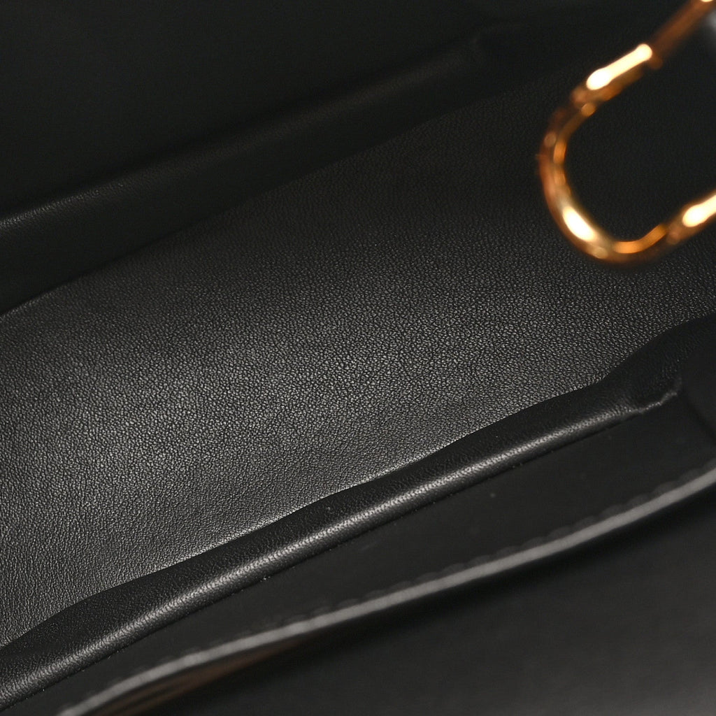 Grained Calfskin Vivienne NM Black