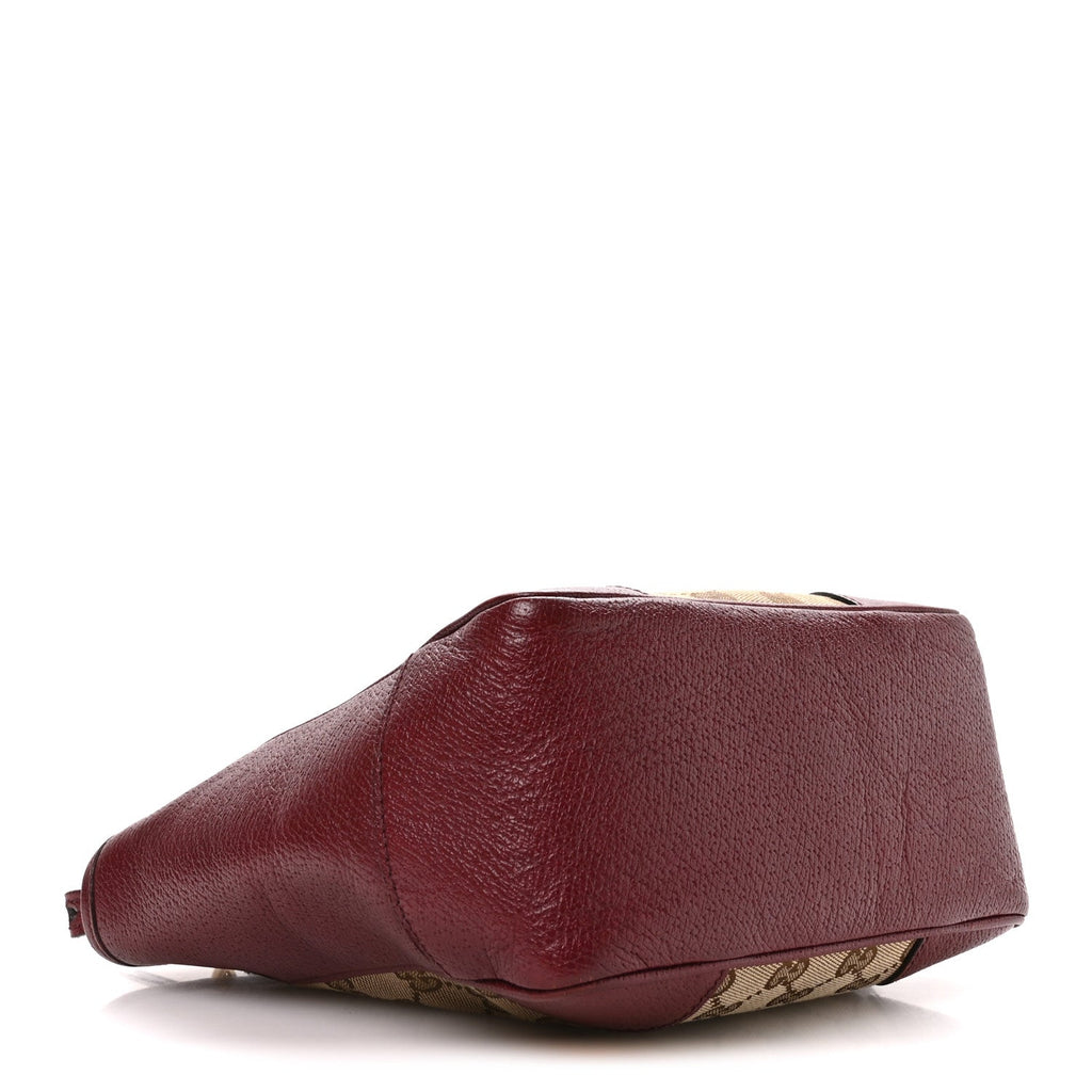 Monogram Small Bree Tote Red